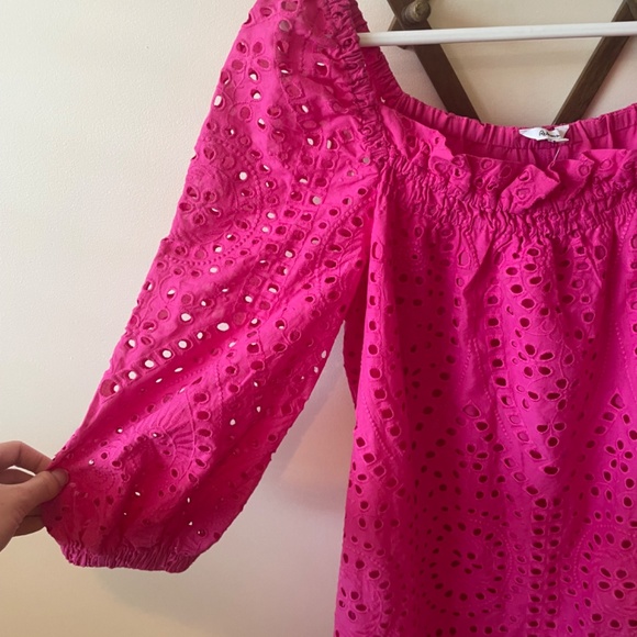 Reitmans Hot Pink knee length dress - Picture 2 of 7